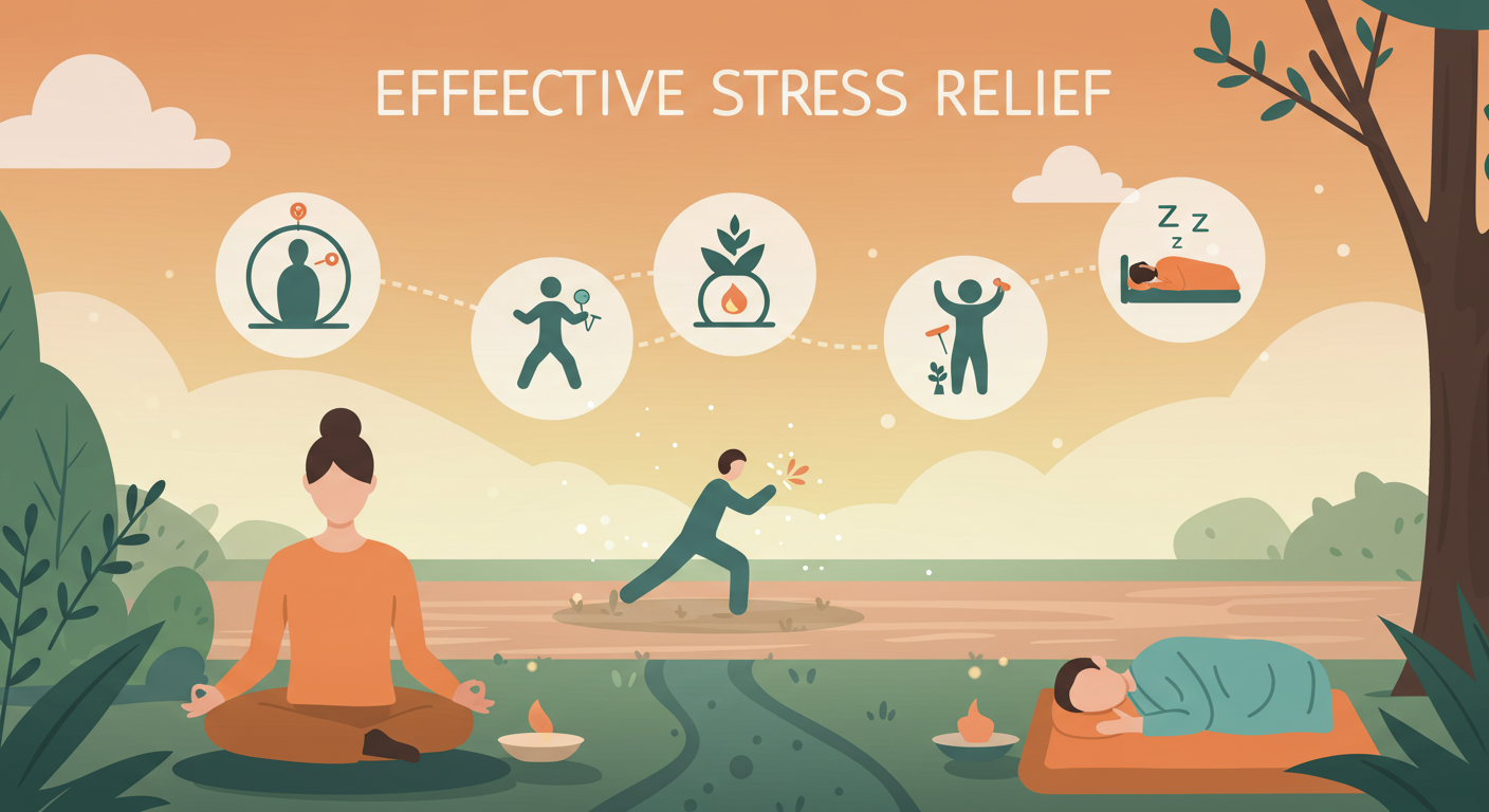 Discover effective stress relief techniques for a healthier lifestyle. Learn practical tips to manage stress and improve your overall well-being today...